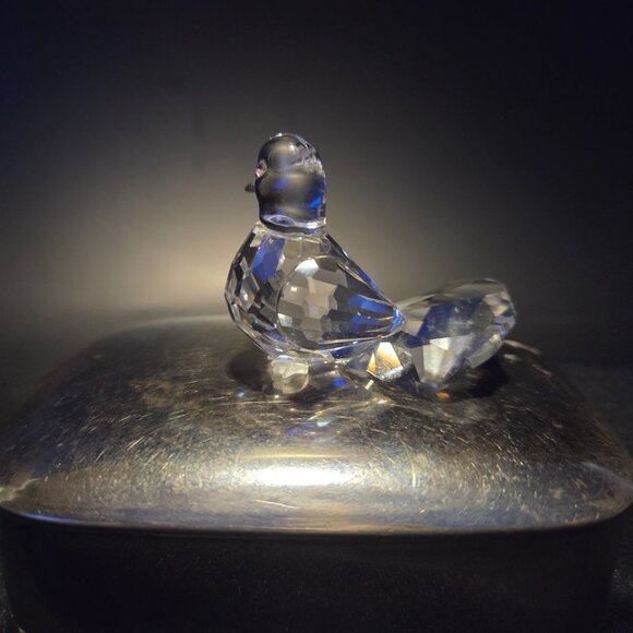 💎 Swarovski Crystal "Happy Duck" Figurine - Picture 3 of 6